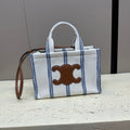 CELINE CABAS THAIS 26 CALFSKIN  WHITE